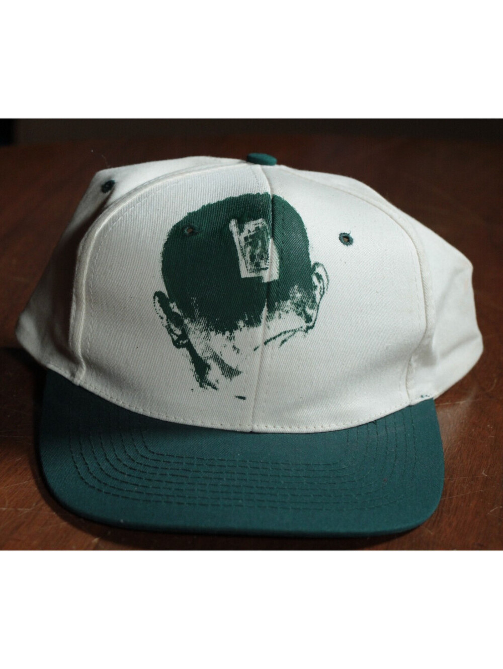 Vintage Nissun Snapback Cap Hat Back of Head Logo Hip Hop